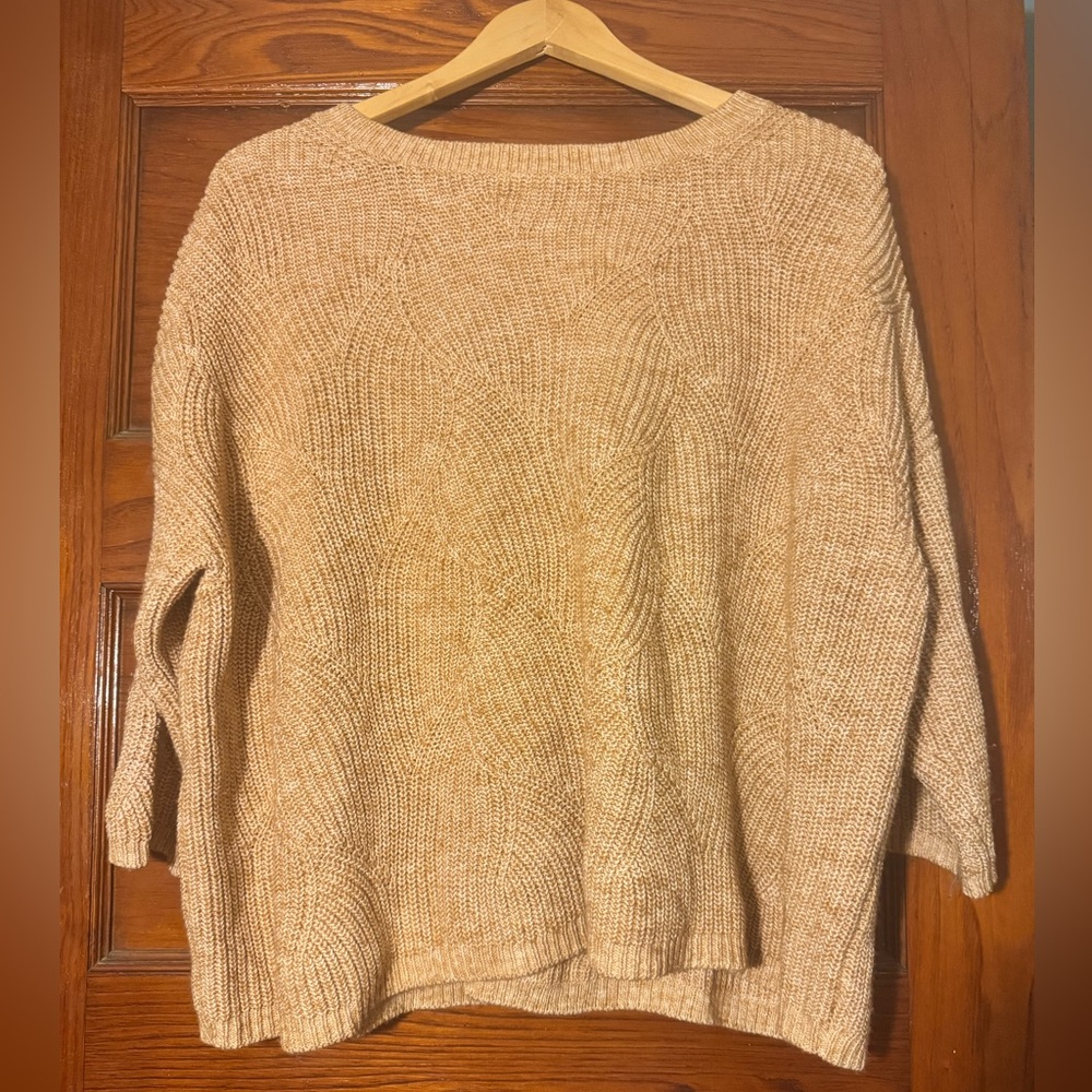J. Jill Wave Pattern Knit Sweater